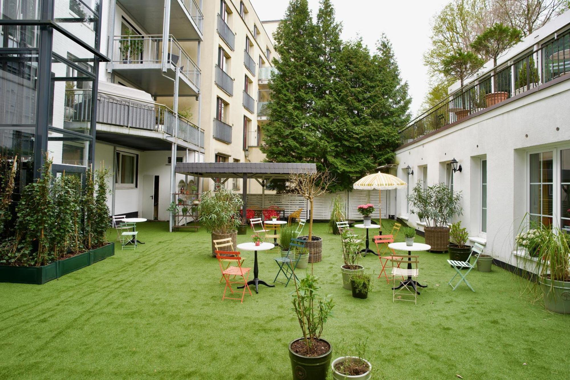 Apartmenthaus Hamburg Les Jardins Extérieur photo